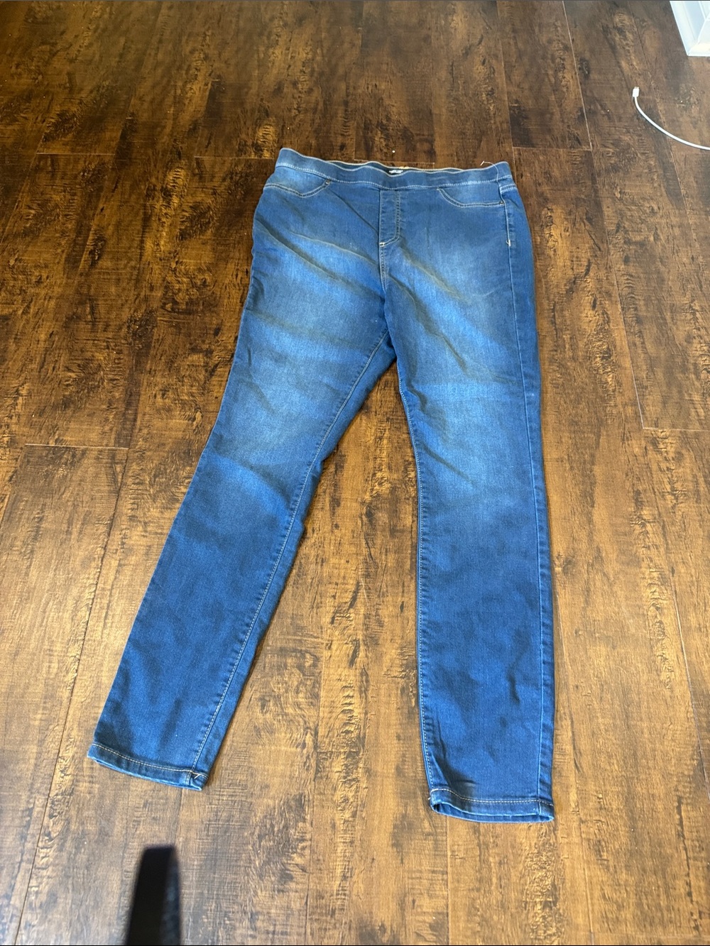 Simply Vera Vera Wang Blue Stretch Jeans sz Large
